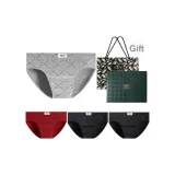 4-Pack Box Included (2 Royal Blue+1 Light Heather Gray+1 Maroon) 100% cotton Sweat Absorbent/Plus Size/Fashion All over Print