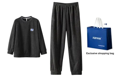 Floating light islands Men Pajama Sets