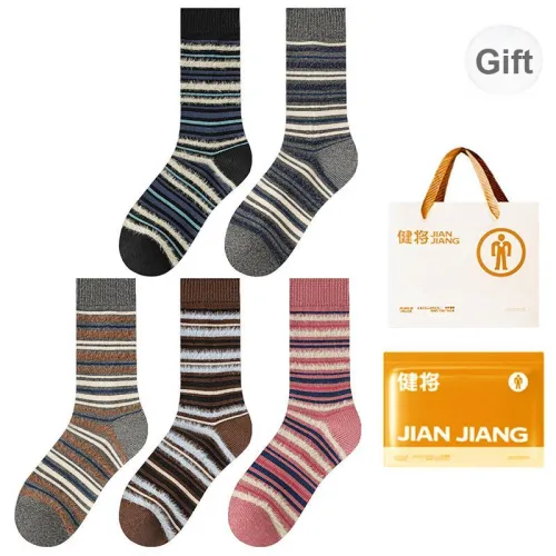 Master Mid Calf Socks Women's Shopping Bag 5 Pack