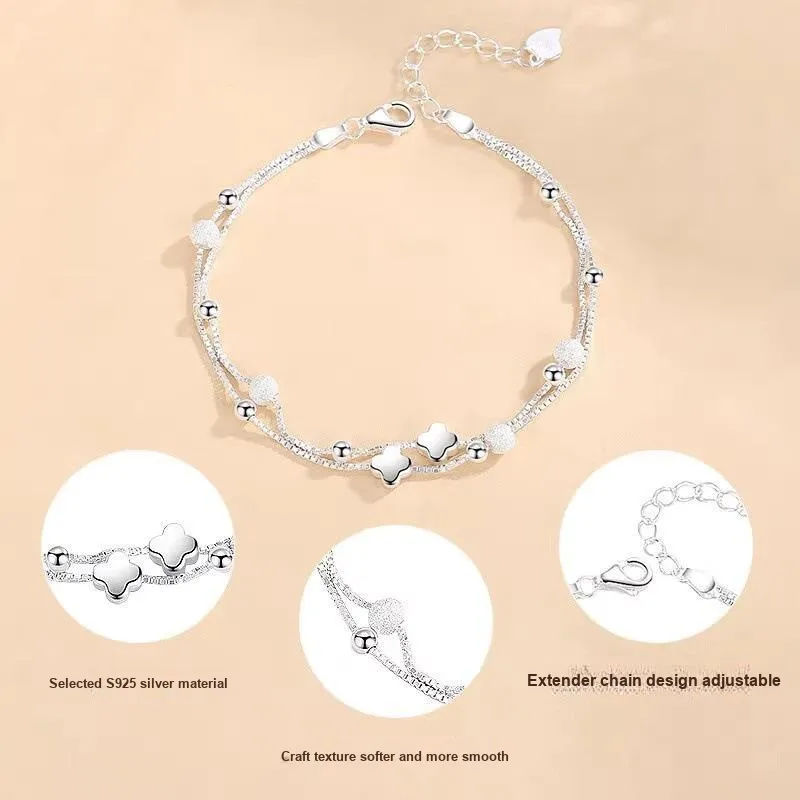 UTD S925 Silver Bracelets Women's-2