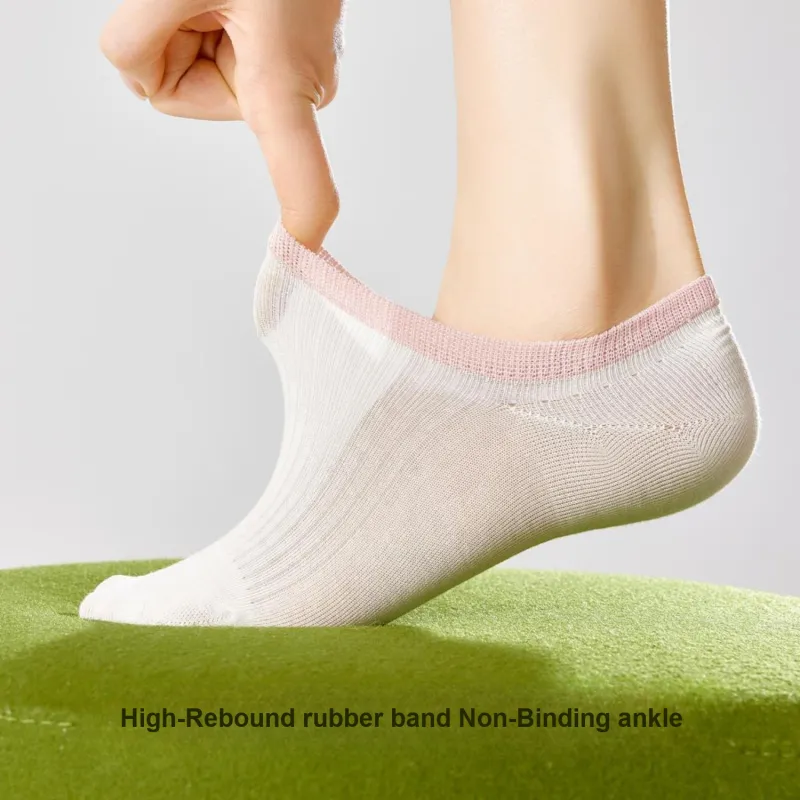 Temooues No Show Socks Women's Combo Set-43