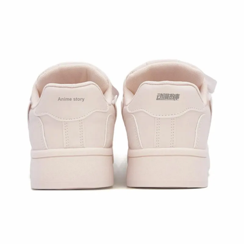 Anime Story Slip Resistant, Abrasion Resistant, Lightweight, Breathable Low Top Skateboard Shoes Women's-4