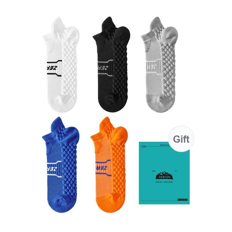 ZEROIN Basketball Socks Men's 5 Pack-11