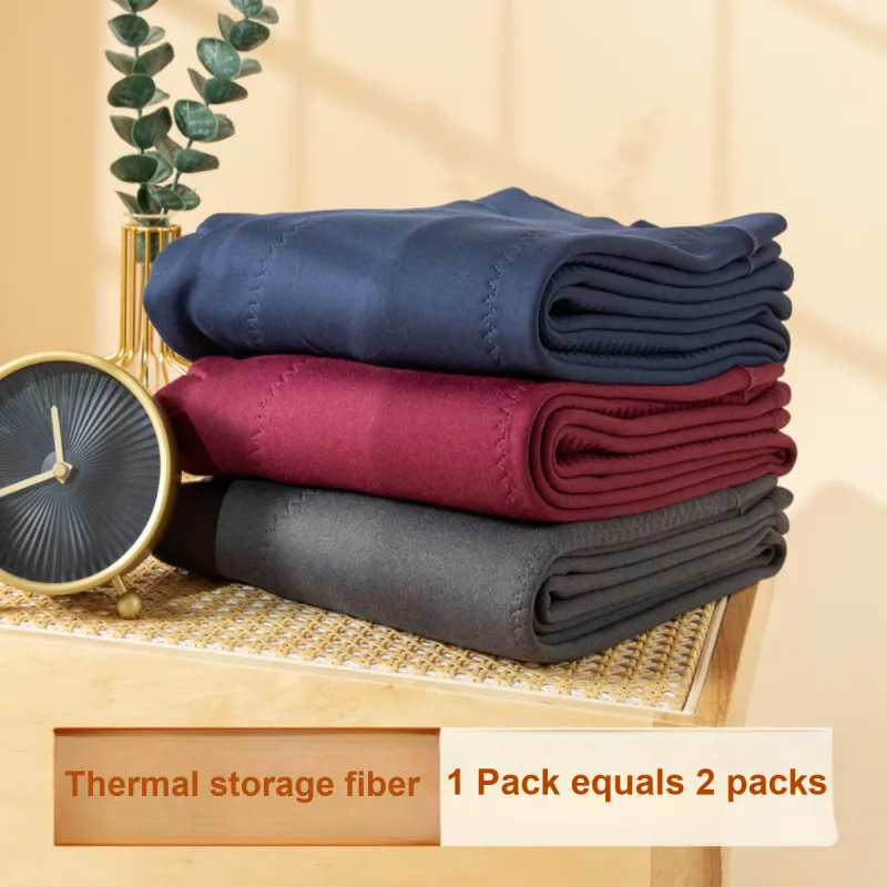 H YXIANG Men Thermal Pants-8