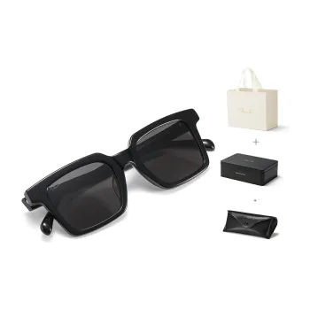 SHAWN LEE Plate Frame Square Sunglasses Unisex