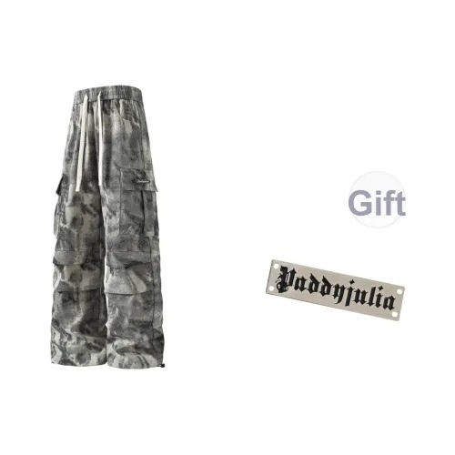 Paddy Julia Каменный Серый Унисекс Карго Брюки