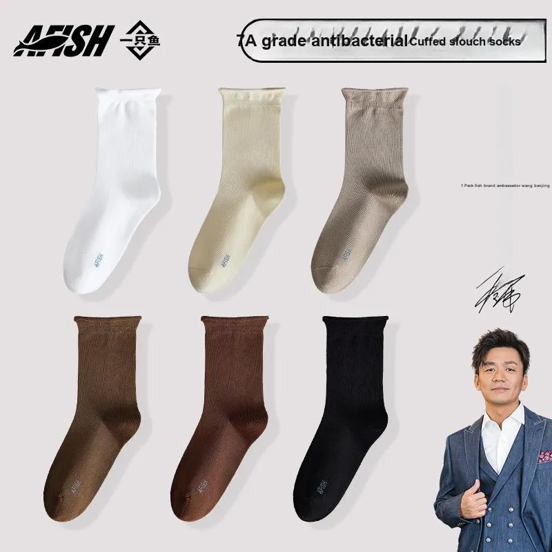 AFISH Mid-Calf Socks Women's Shopping Bag 5 Pack-5
