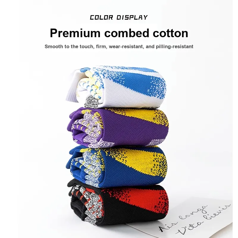 LUOLIAN Mid Calf Socks Men's 2 Pack-3