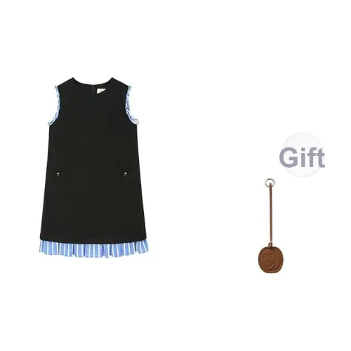 Self Who Без рукавов Платье Женское Каменно-черное