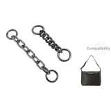 Gunmetal 25cm+Gunmetal 20cm