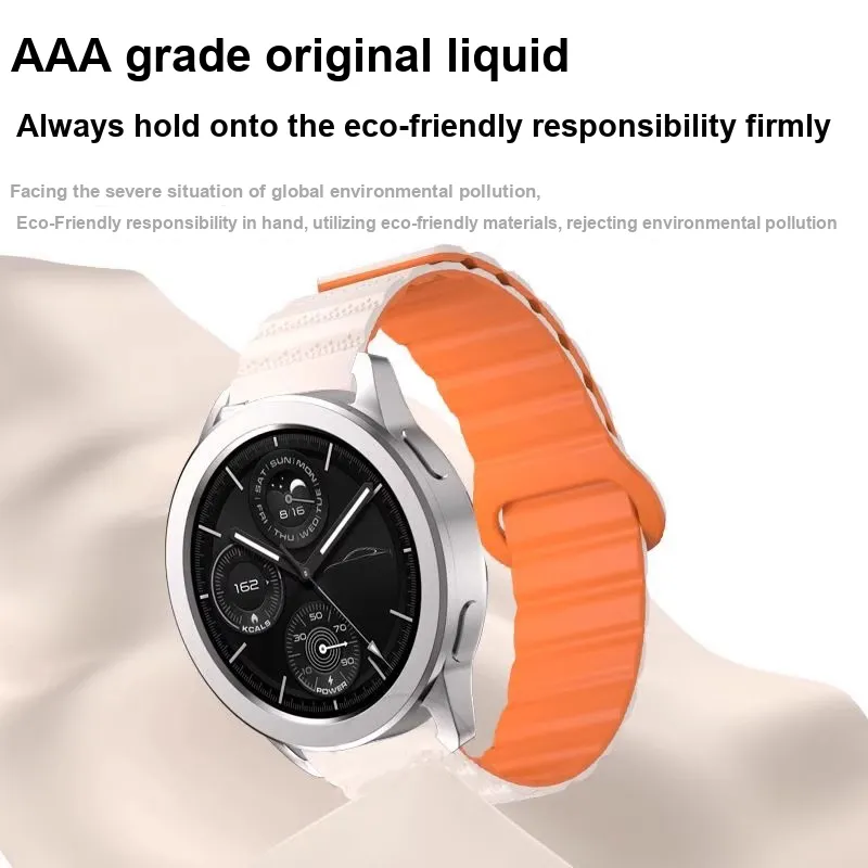 IBOANN Watch Band Xiaomi Compatibility Silicone Material-18