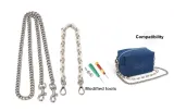 Button Chain Crossbody 110cm+Decorative Chain[Comes with Modified Accessories]