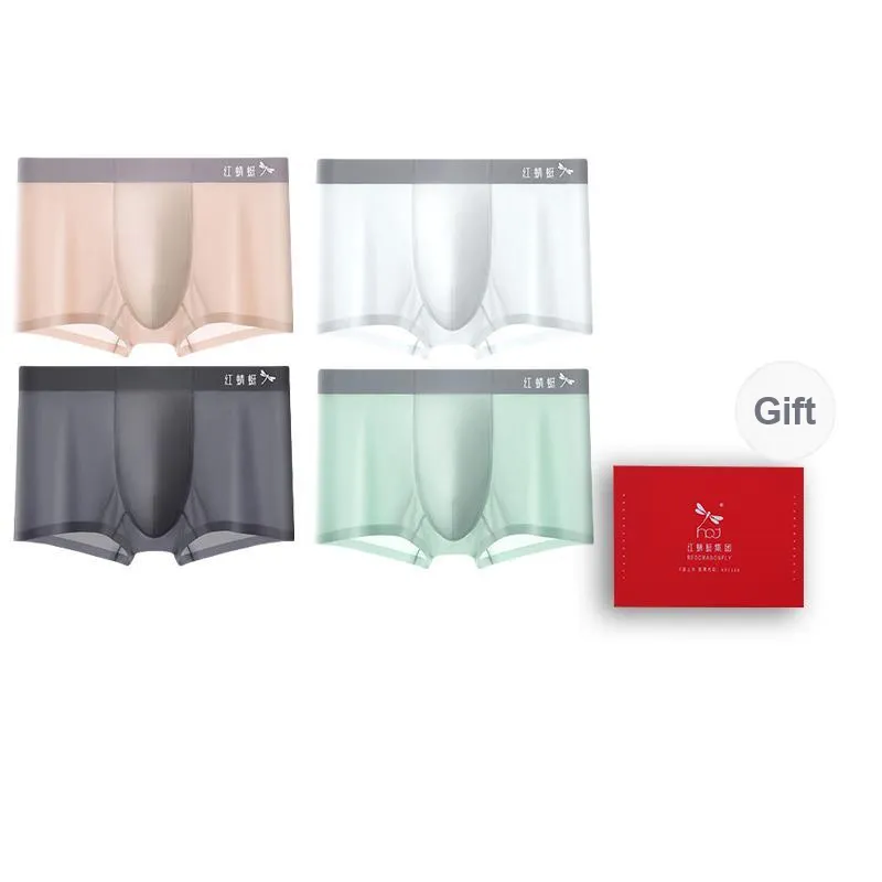 RED DRAGONFLY Underpants Men's 4 Pack Gift Box Set-10
