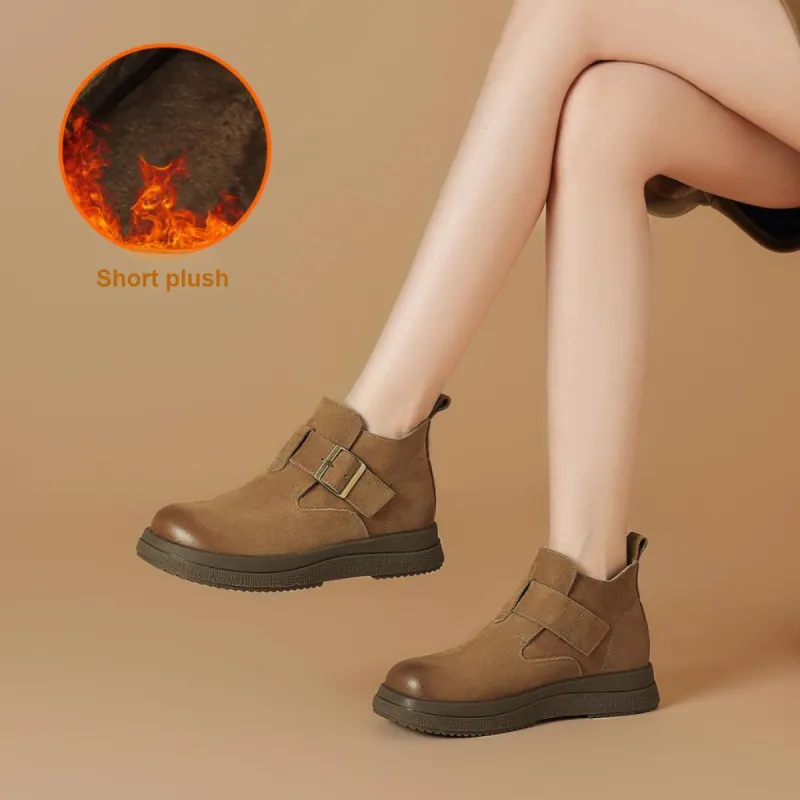 BOERDIQI Ankle Boots 3.3cm Women's-1