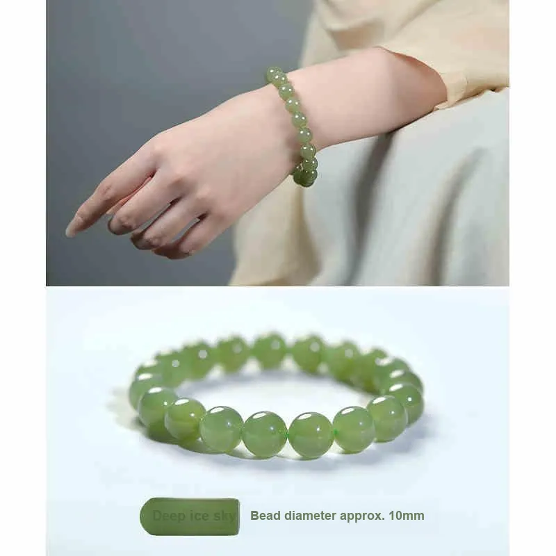 GOLDFISH ALLEY Bracelets Green Jade Women's-7