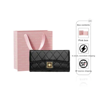 PIERRE CARDIN Top Grain Cow Leather Clutch Wallet Women's Multicolor
