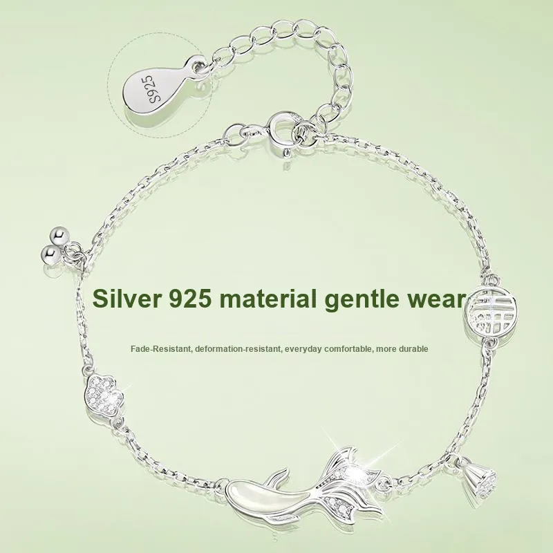MOVER S925 Silver Bracelets Women's-2