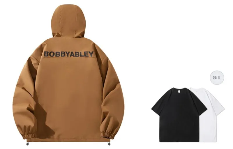 BOBBY ABLEY Windbreaker Jacket Unisex-23