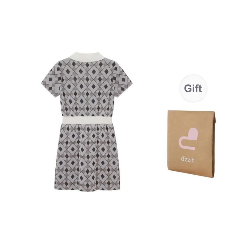 D'zzit Short Sleeved Dress Women's-5
