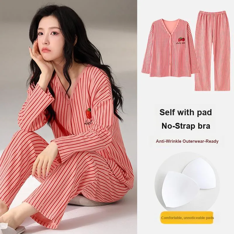 MADALLO Pajama Set Women's Shrimp Pink-1