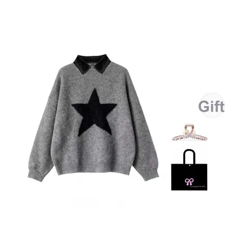 Aimilian Серый Женский Свитер