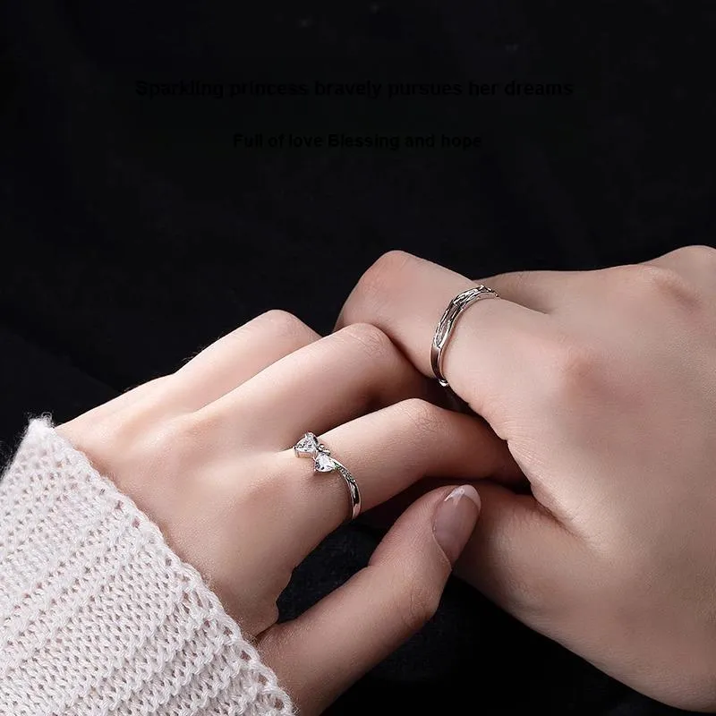 KEMLAIDA 925 Sterling Silver Rings Unisex-2