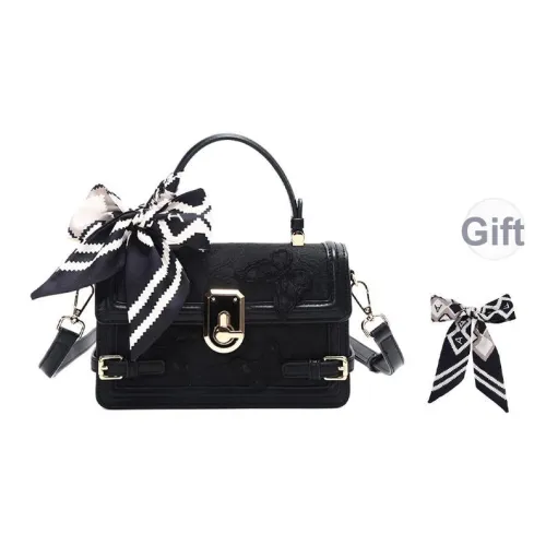 Carit Koty Полиуретан ПУ (полиуретан) Сумка через плечо Женская Черная