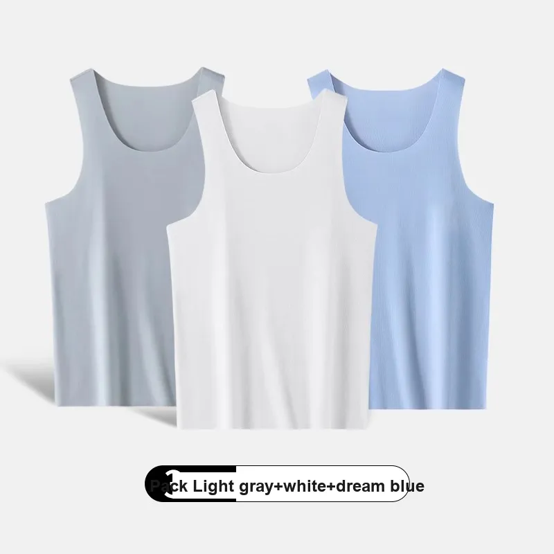 H YXIANG Tank Top Men's Combo Set-47