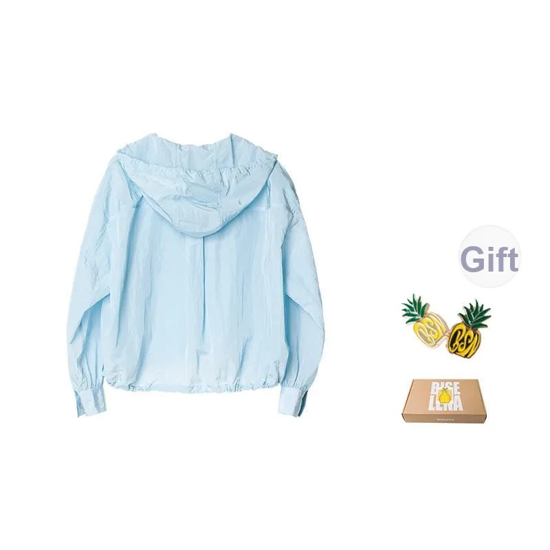 Bethine Super Light Sun Protection Clothing Women's Blue-5