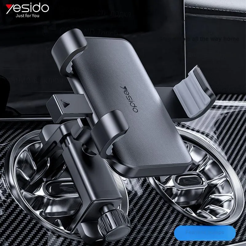 Yesido C240 Collection Clip in Style Round Air Vent Clip Stand With Air Conditioning Vent Navigation Stand-4