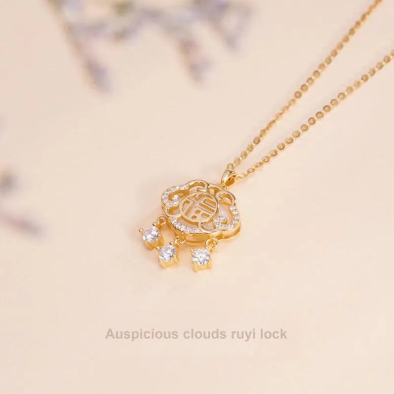 Nine Music S925 Silver Necklaces Women's-5