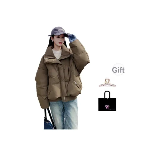 Aimilian Хаки Женские пуховики