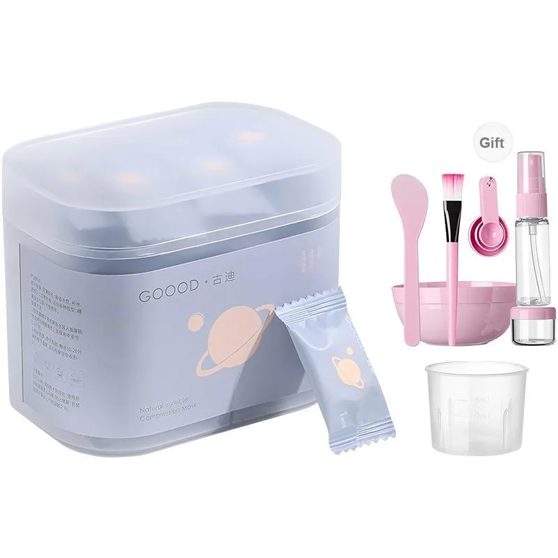 Goodgudi Wet Compress Spa Special Compressed Facial Mask Paper Disposable Ultra Thin Silk-20