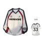 White Heather Gray & Navy Blue & Burgundy (Comes with White T-Shirt)