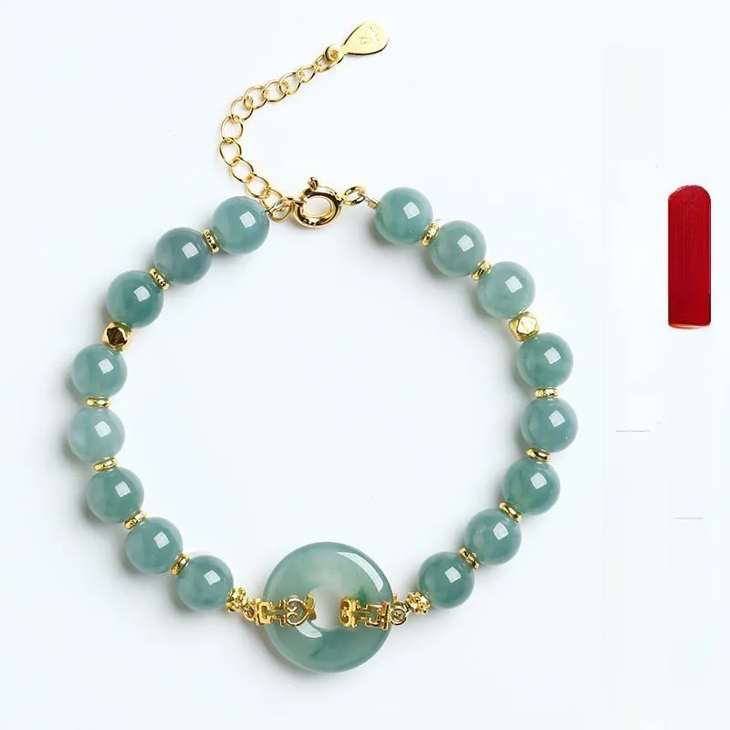 Phoenisess Glutinous Jade Bracelets Women's-1