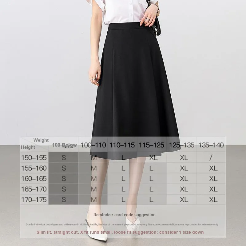 SENTUBILA Casual Long Skirt Women's-16