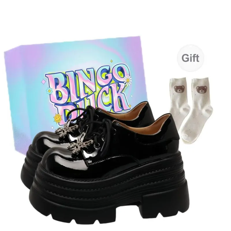 BINGO DUCK Women's Casual Shoes High Heel Women's-0