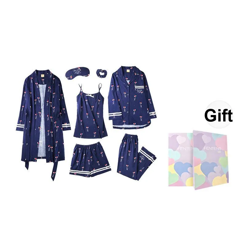 FENTENG Loungewear Set Spring Fall Summer Women's Gift Box Set