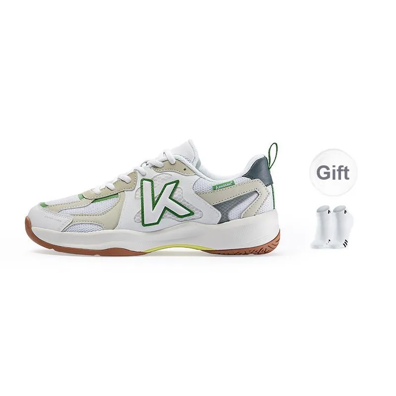 Kawasaki Vintage 2.0 Kui Transformation Abrasion Resistant Breathable Coverage Low Top Badminton Shoes Unisex-0