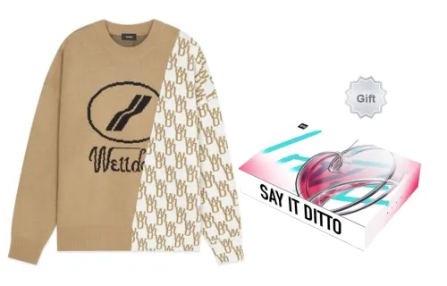 WE11DONE Sweaters Unisex Beige - Gift Box Sets