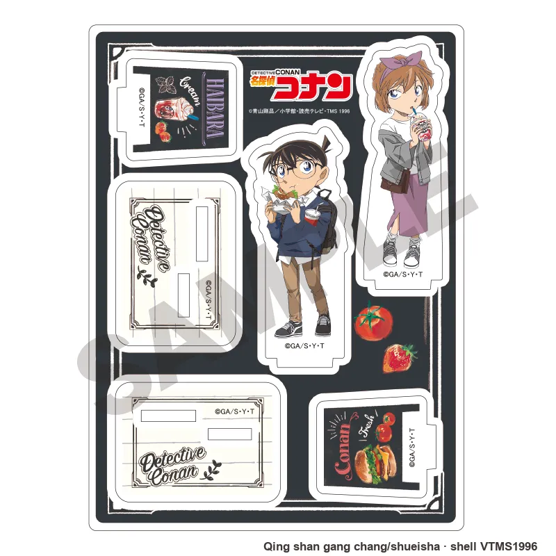 CRUX Detective Conan Characters Garbage Food Ver Ai Haibara Acrylic Stands-3