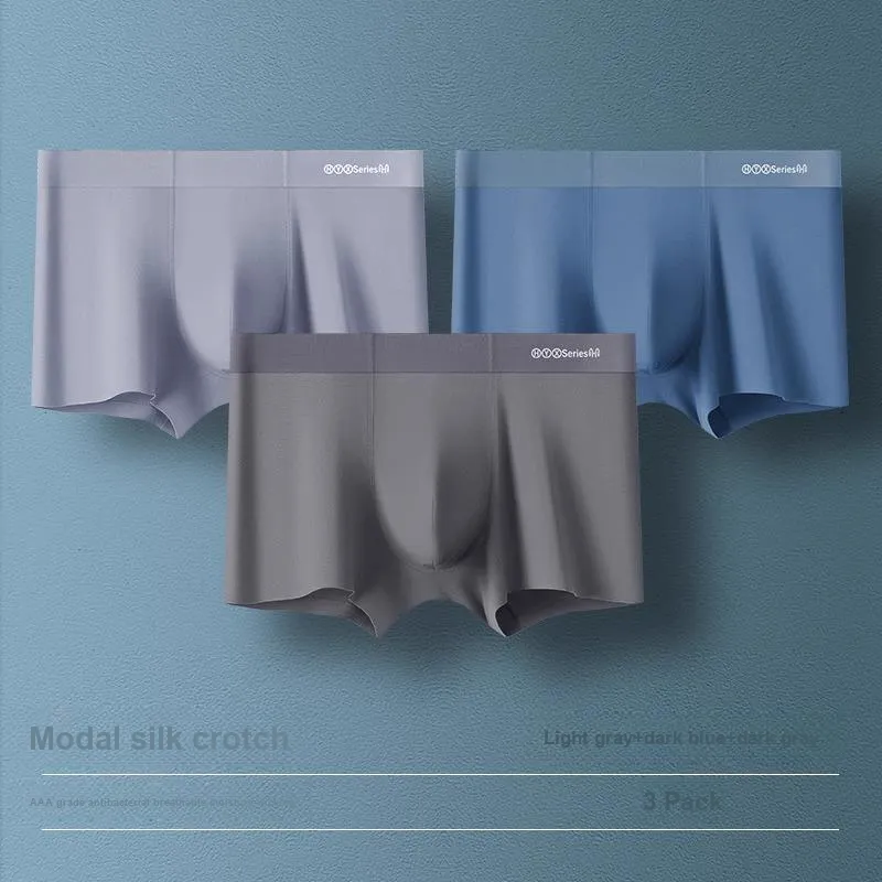 H YXIANG Underpants Men's 3 Pack-3