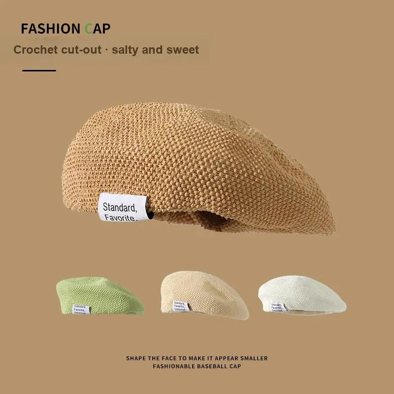 YUZHAOLIN Lightweight Berets Women's-8