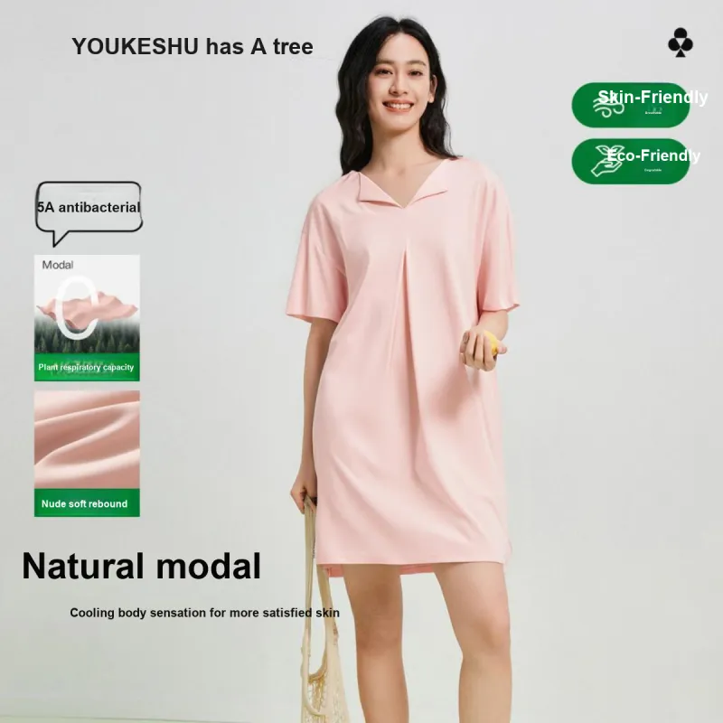 YOUKESHU Nightgown Women's Shopping Bag-2