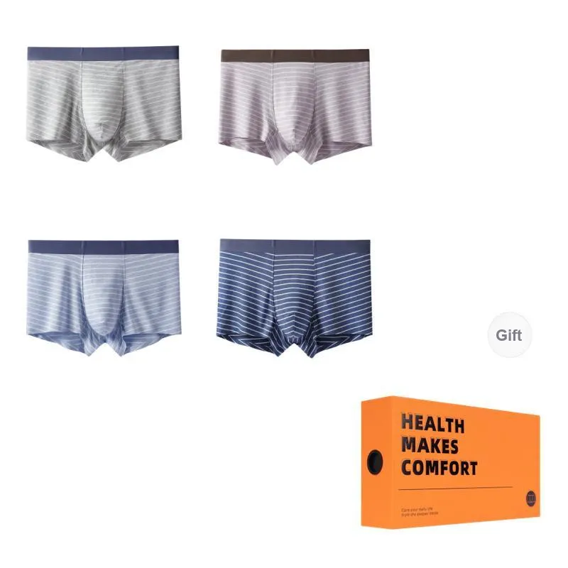 Vine Color Underpants Men's 4 Pack-2