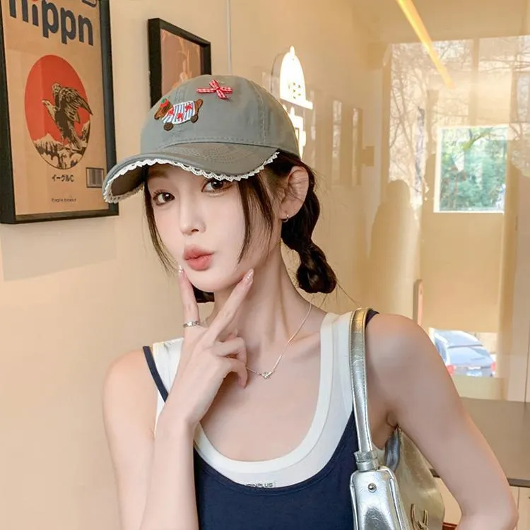 JKEM Acrylic Baseball Caps Women's-4