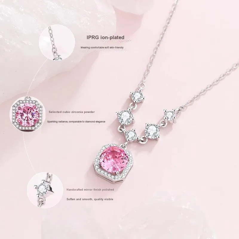 MOVER S925 Silver Necklaces Women's-2