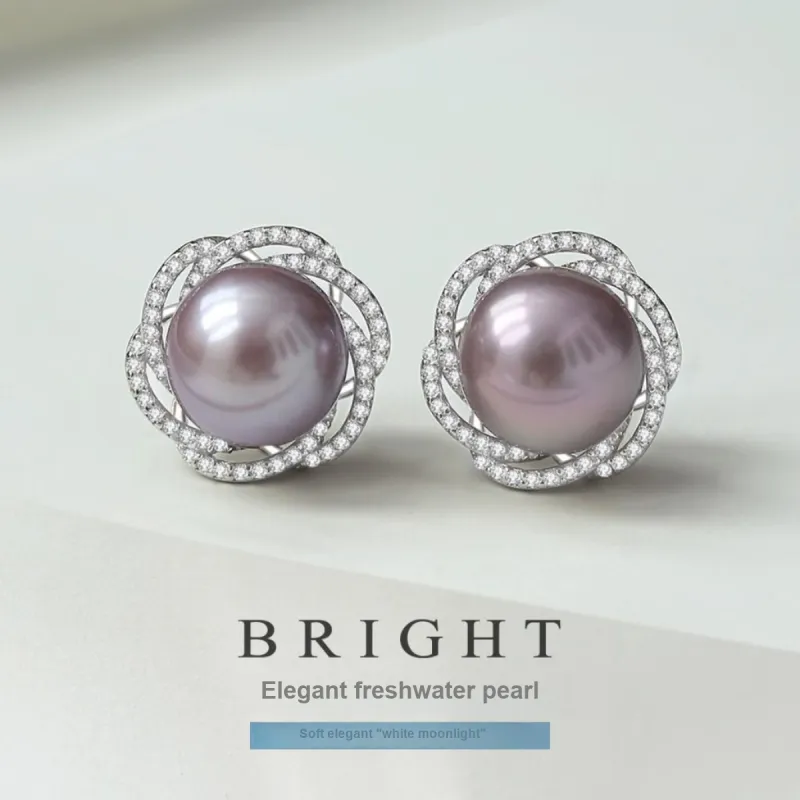 PEARL QUEEN Pearl Stud Earrings Women's-2