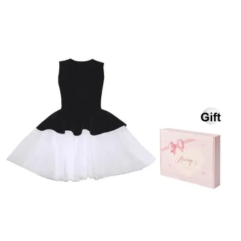 ACAINES Puffy Skirt Women's Black