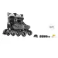 Gentleman Gray[Protective Set]Professional S-Rated Helmet Protective Gear+Shoes+Gift Pack